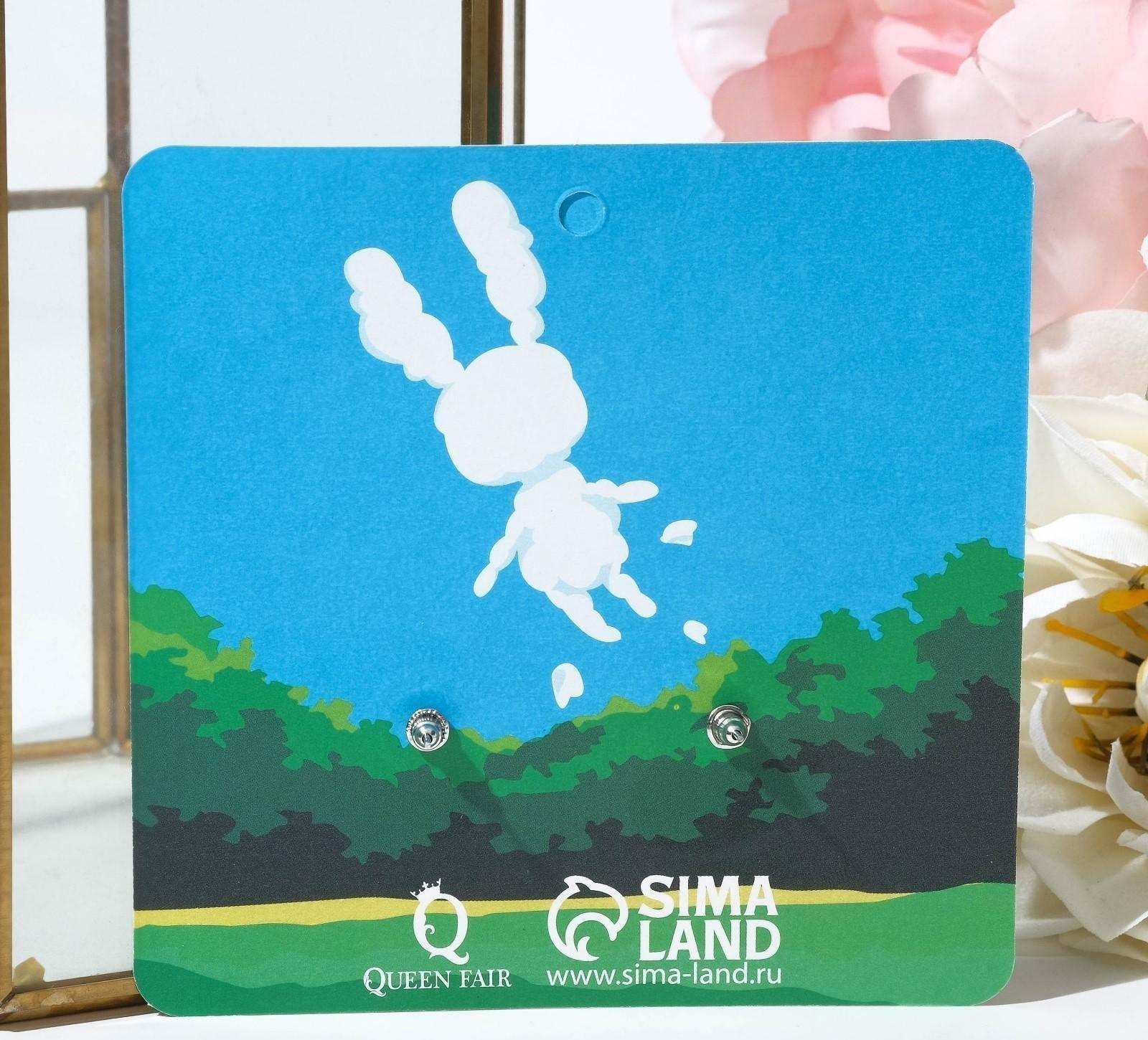 Серьги пластик 