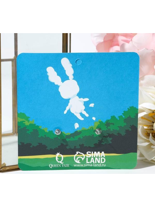 Серьги пластик 