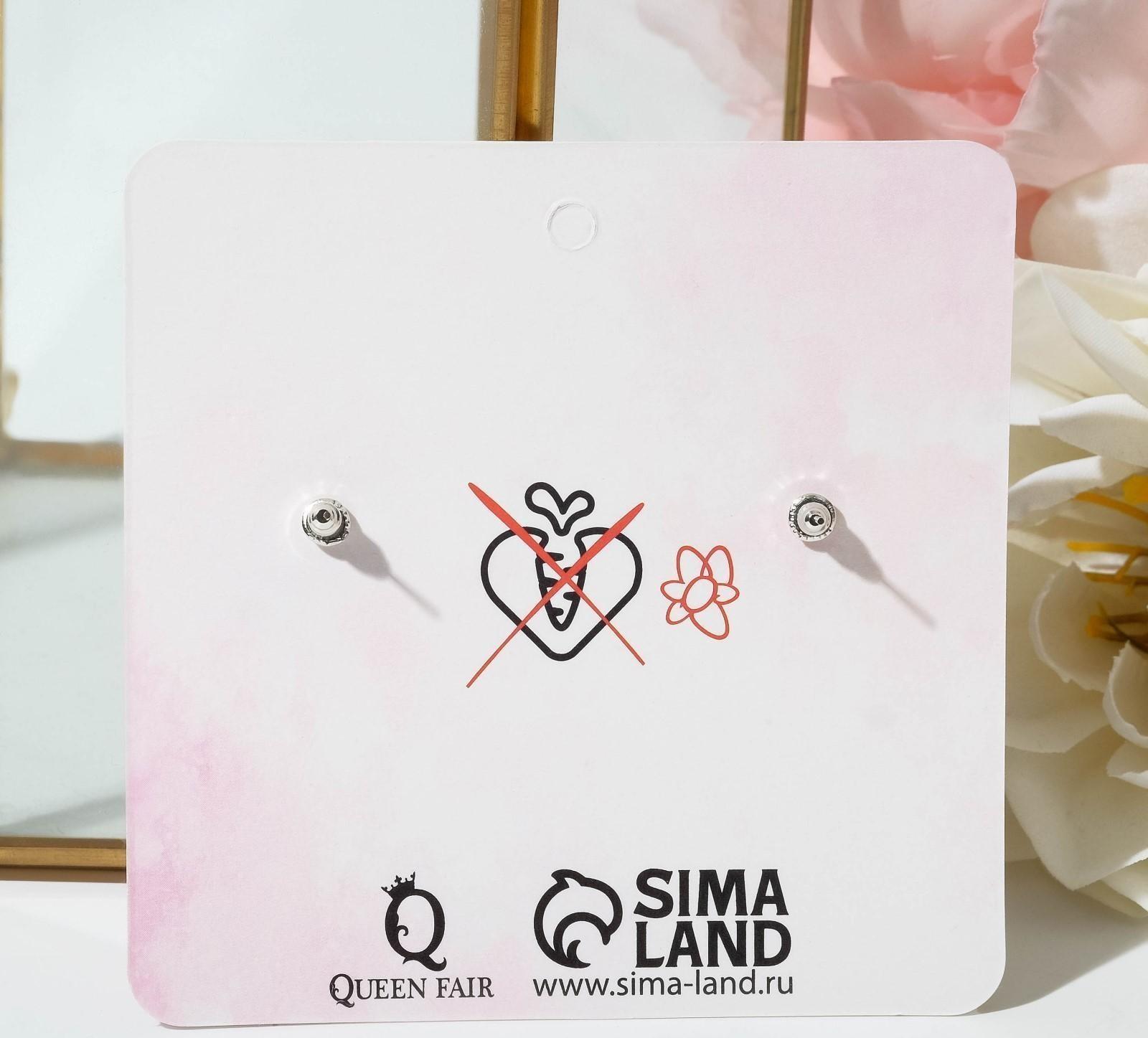 Серьги пластик 