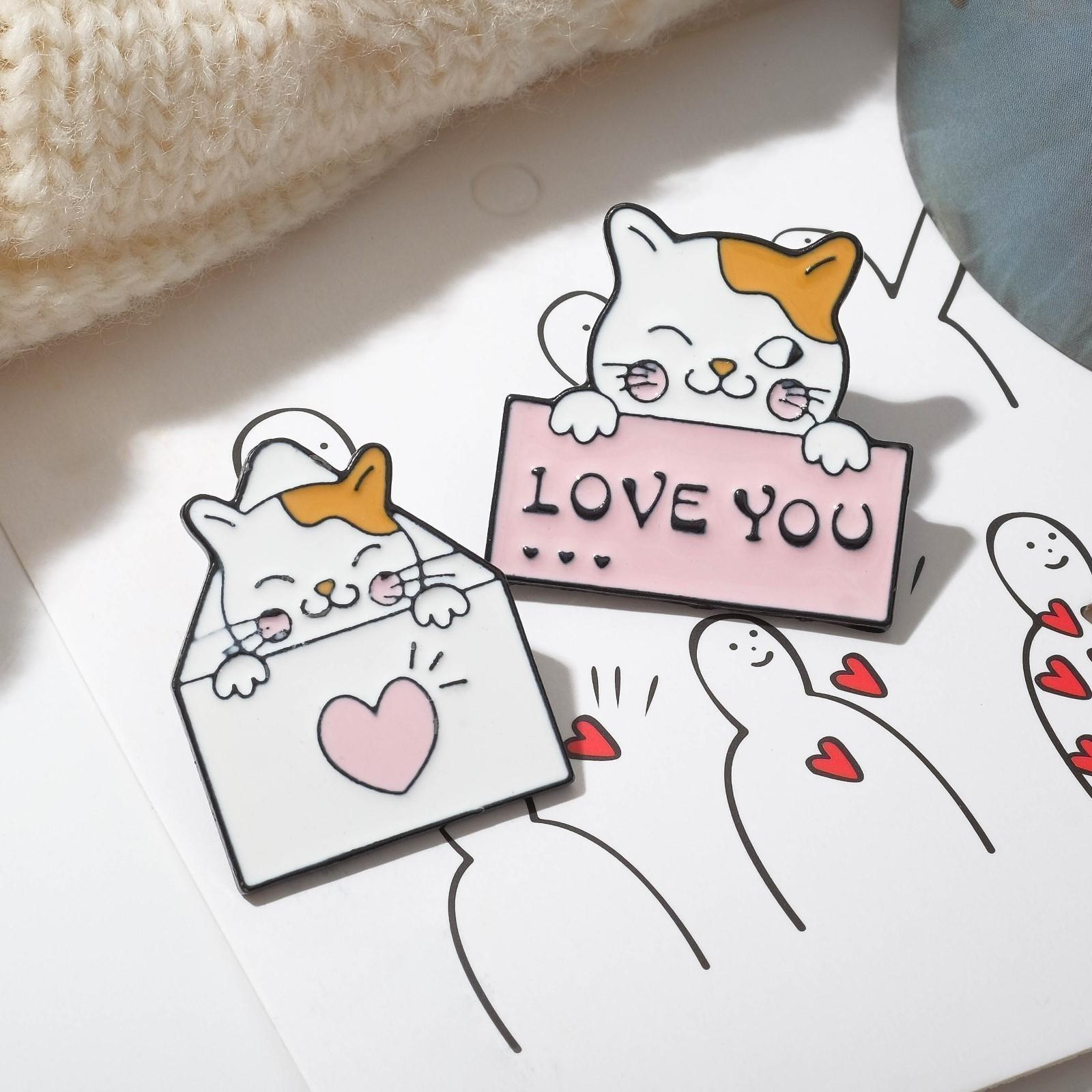 Набор значков (2шт) 