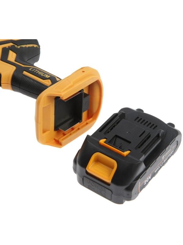 Пила сабельная аккумуляторная DEKO DKRS20-Li, 20 В, 2 Ач,2600 об/мин, ход 15 мм