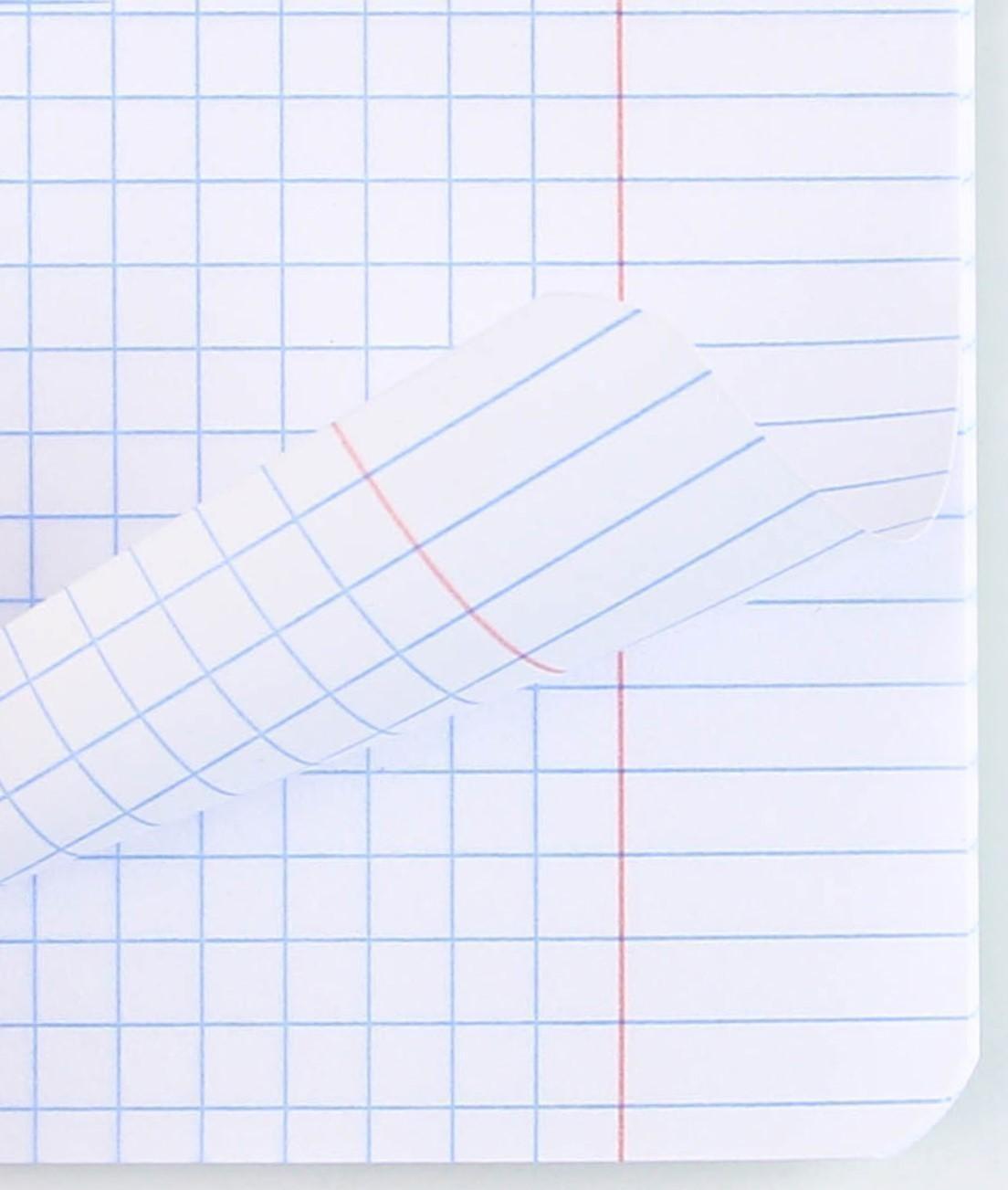 Тетрадь А5, 24 листа на скрепке в клетку «Котэ», 5 видов МИКС, белизна 96% / Микс 1 шт.