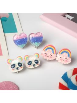 Набор клипс детских (3 пары) 