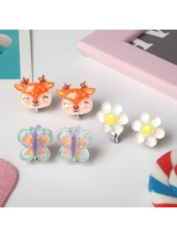 Набор клипс детских (3 пары) 