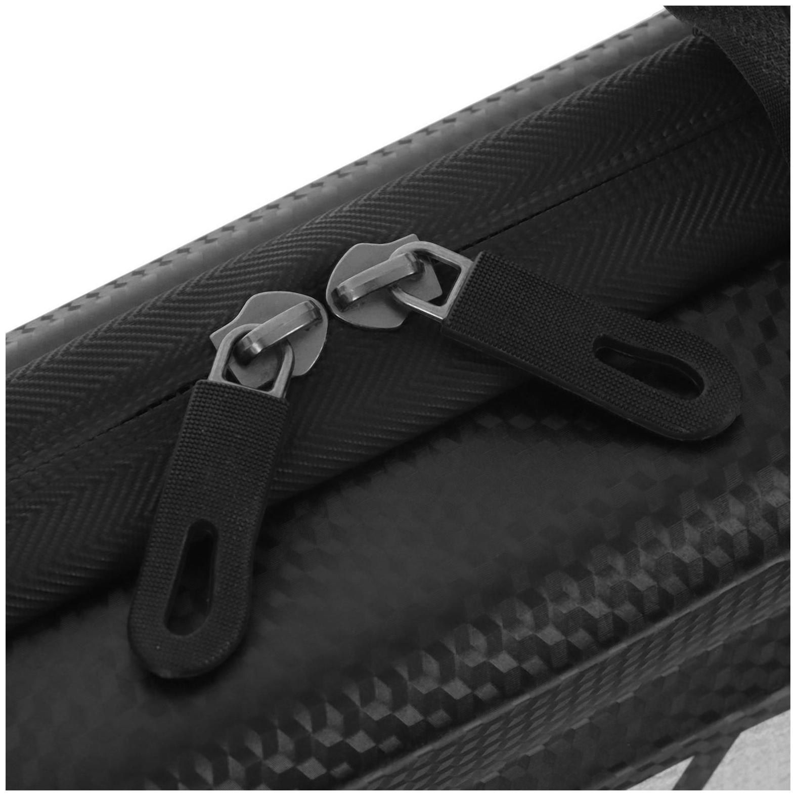 Велосумка под раму, жёсткая, цвет чёрный