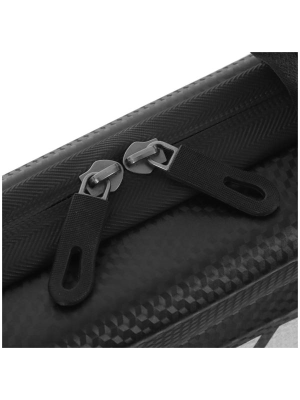 Велосумка под раму, жёсткая, цвет чёрный