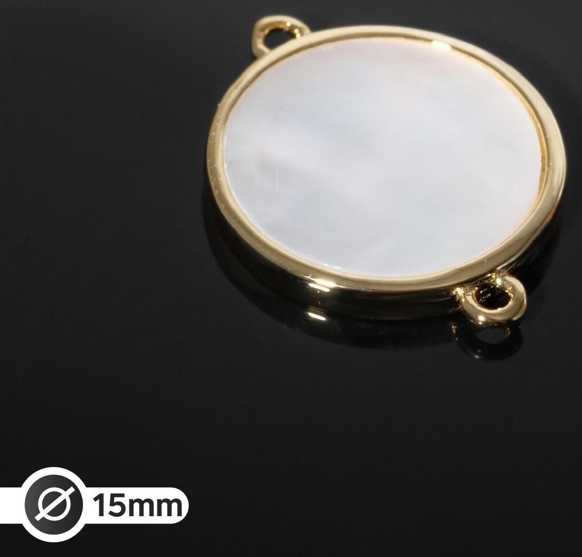 Коннектор родированный 