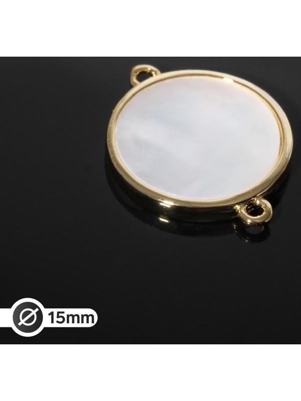 Коннектор родированный 