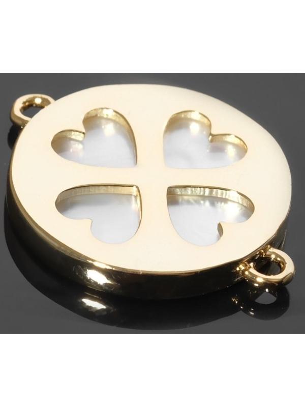 Коннектор родированный 