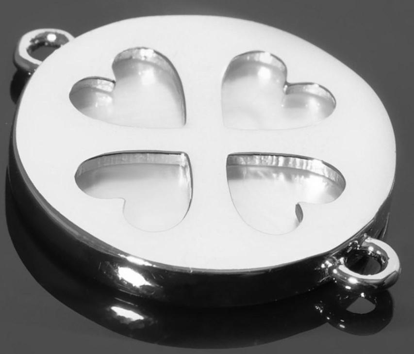 Коннектор родированный 