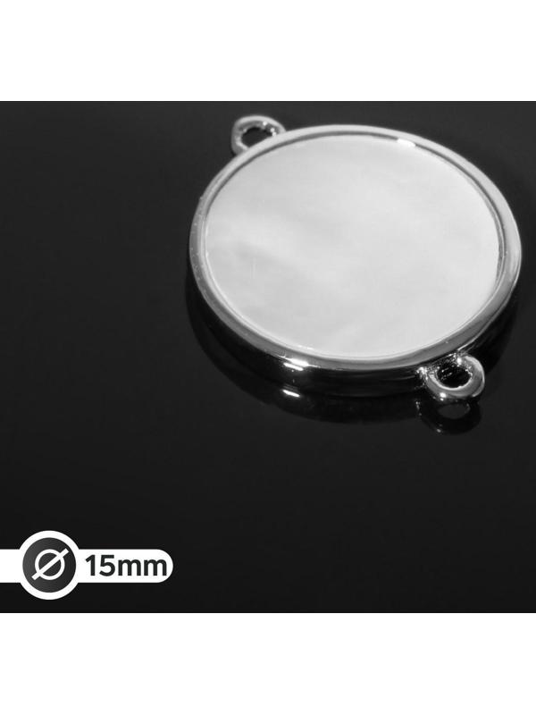 Коннектор родированный 