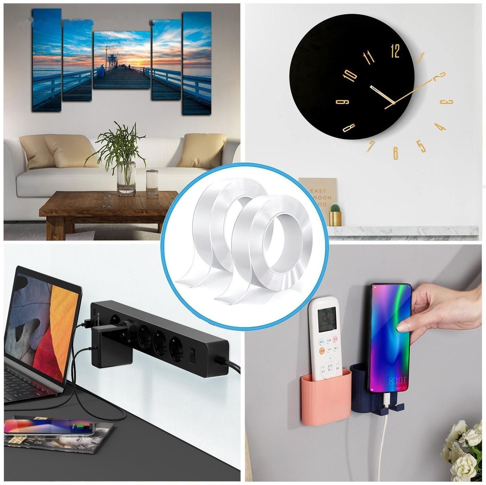 Двусторонняя самоклеящаяся лента ЛОМ, 30 мм х 5 м