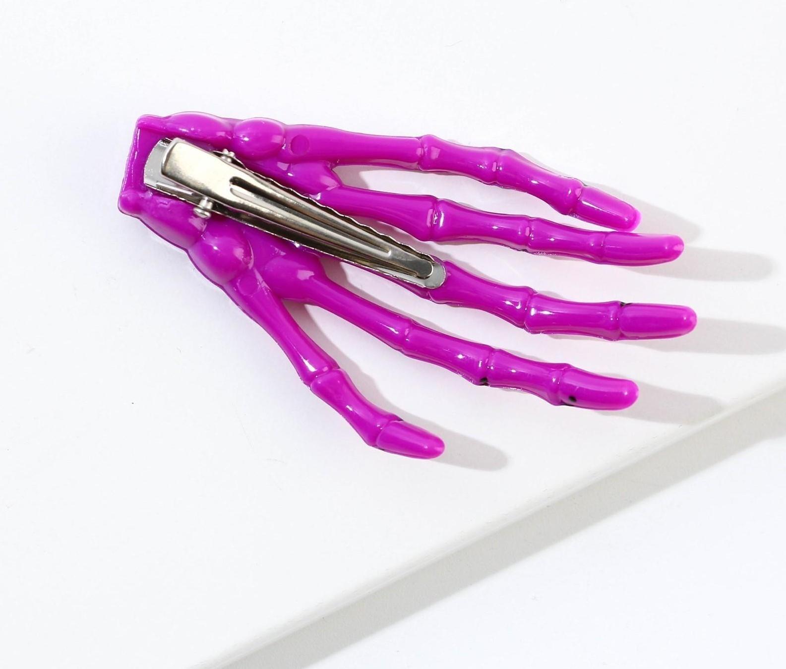 Заколка для волос «Welcome to hell», 6,5 х 3,8 см