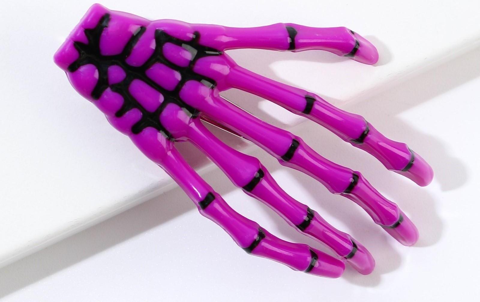 Заколка для волос «Welcome to hell», 6,5 х 3,8 см