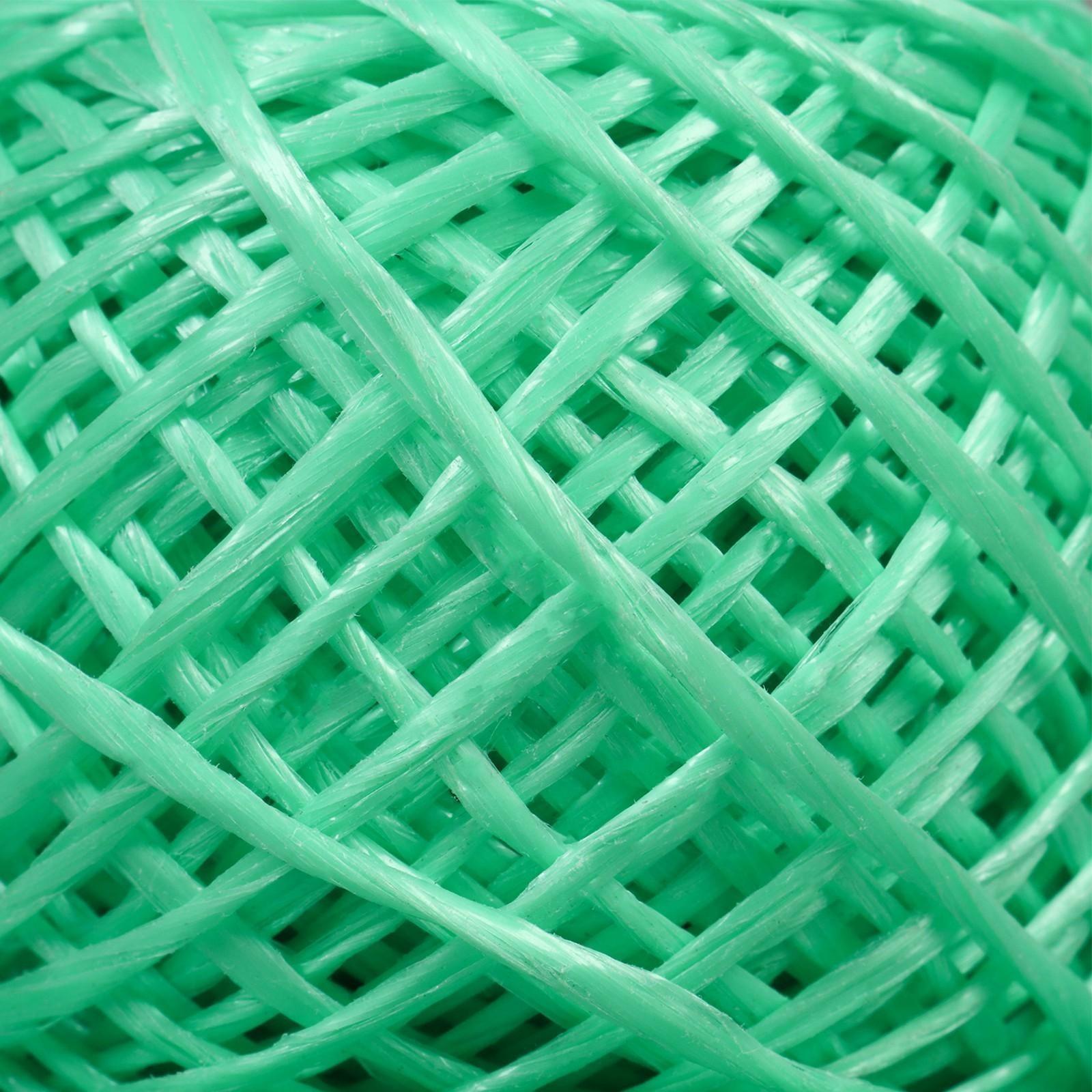 Шпагат для подвязки растений, 50 м, полипропилен, зелёный