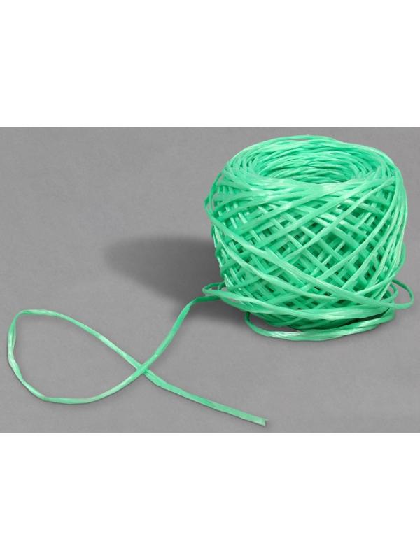 Шпагат для подвязки растений, 50 м, полипропилен, зелёный
