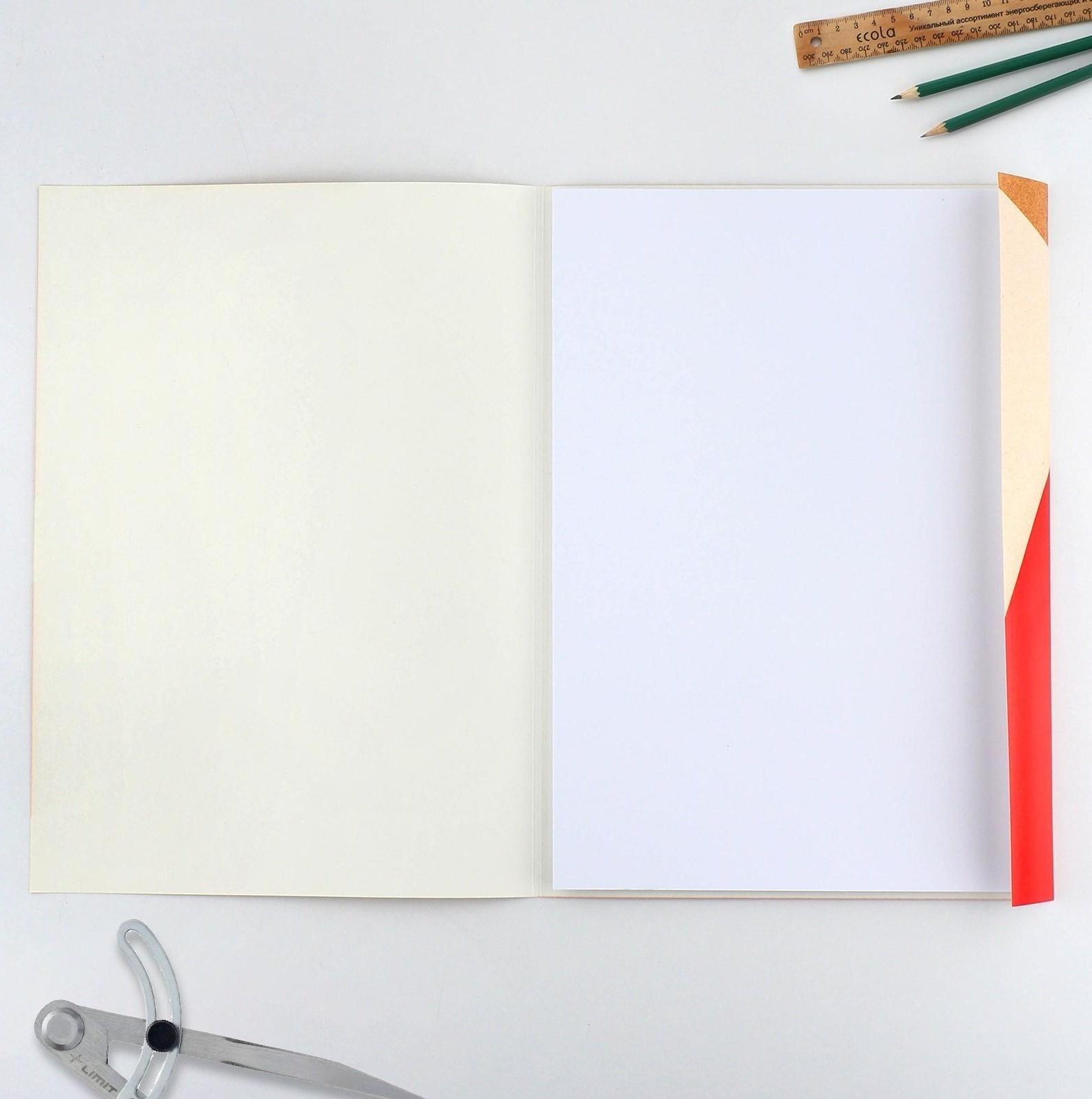 Бумага для черчения А3, 20 листов, без рамки, белизна 100%, 200 г/м², в папке.