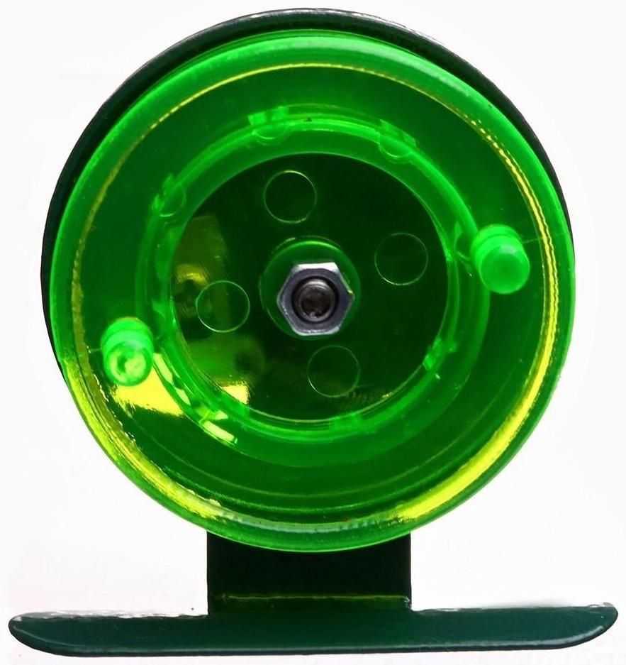 Катушка проводочная Namazu Scoter, пластиковая, 5 см, зеленая