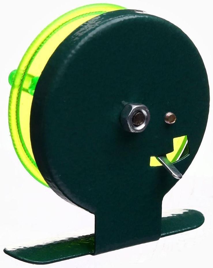 Катушка проводочная Namazu Scoter, пластиковая, 5 см, зеленая