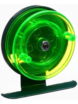 Катушка проводочная Namazu Scoter, пластиковая, 5 см, зеленая