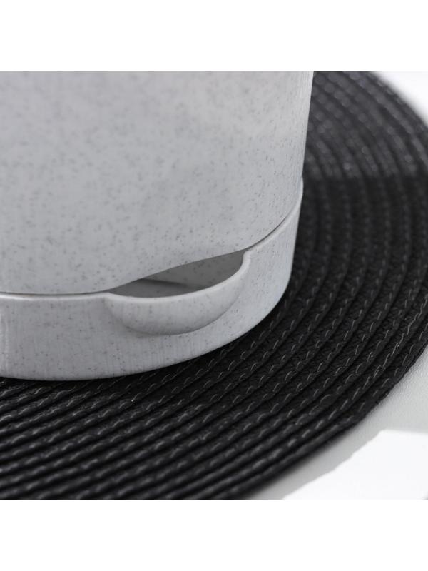 Горшок для цветов с прикорневым поливом «Альянс», 1 л, d=13 см, h=12 см, цвет мрамор