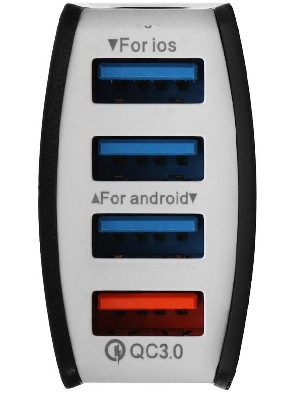 Зарядное устройство FENOX 12-23 В, 4 USB х 5,5 А, FAE200102