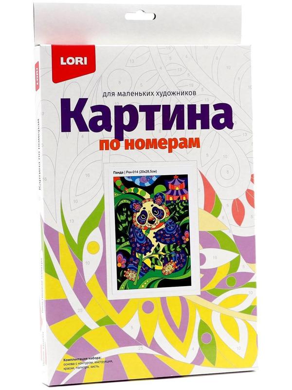 Картина по номерам для малышей «Панда»