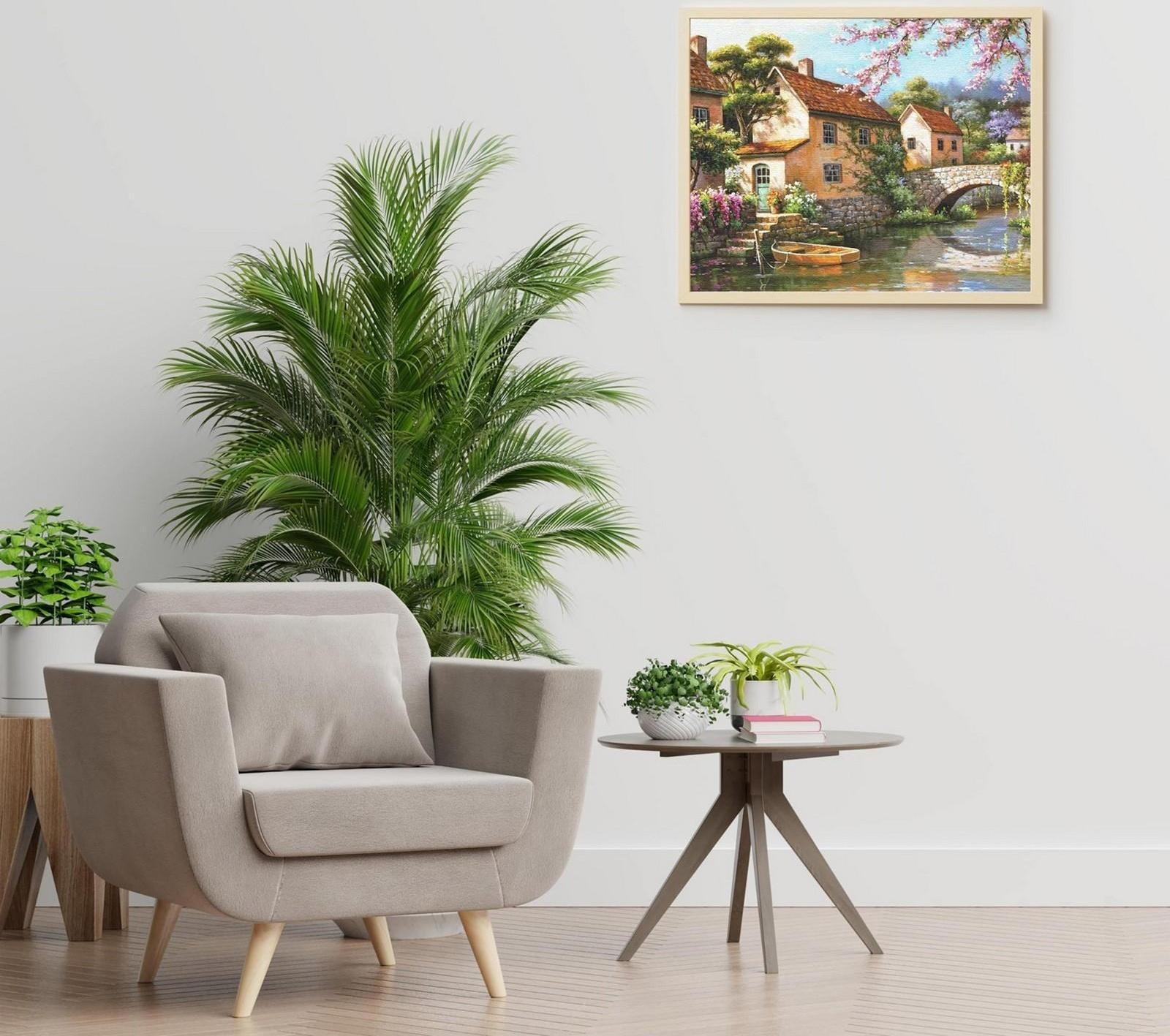 Картина по номерам 40 × 50 см «У канала» 24 цвета