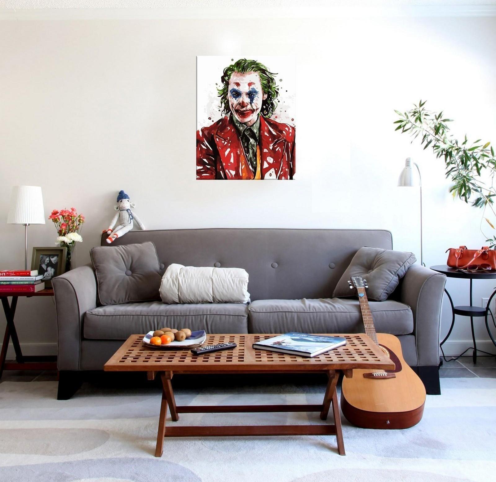 Картина по номерам 40 × 50 см «Поп-арт. Джокер» 21 цвет