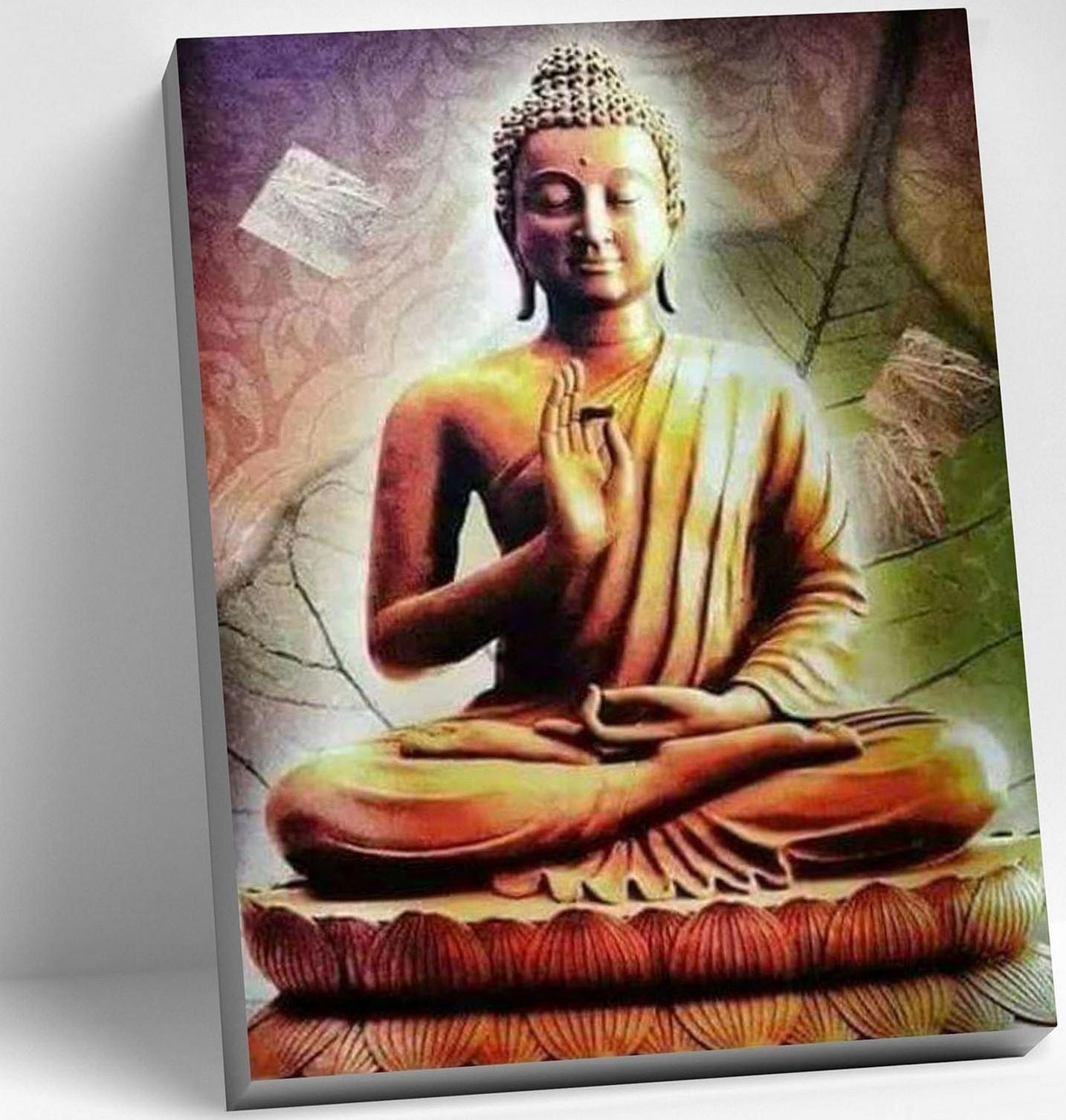 Картина по номерам 40 × 50 см «Философия буддизма» 25 цветов