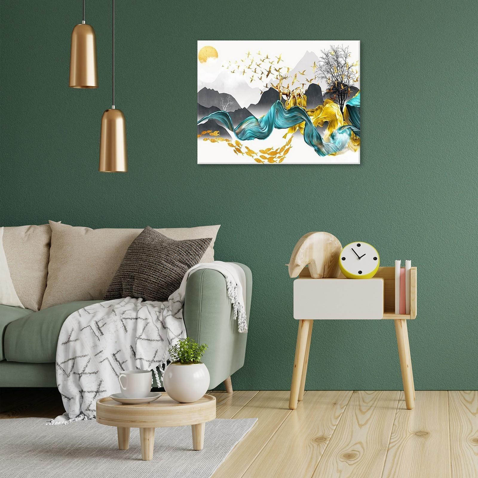 Картина по номерам с поталью 40 × 50 см «Ввысь» 21 цвет