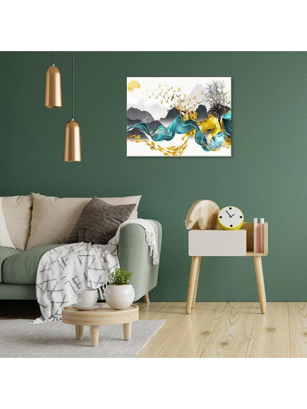 Картина по номерам с поталью 40 × 50 см «Ввысь» 21 цвет