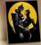 Картина по номерам с поталью 40 × 50 см «Бэтмен и Женщина Кошка» 13 цветов