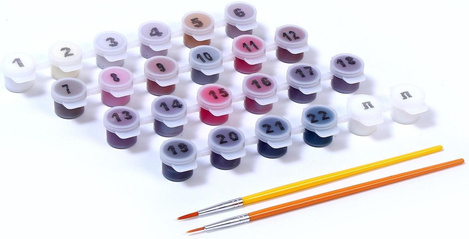 Картина по номерам на картоне 40 × 50 см «Верный друг»