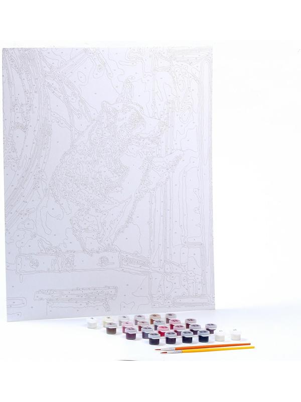 Картина по номерам на картоне 40 × 50 см «Верный друг»