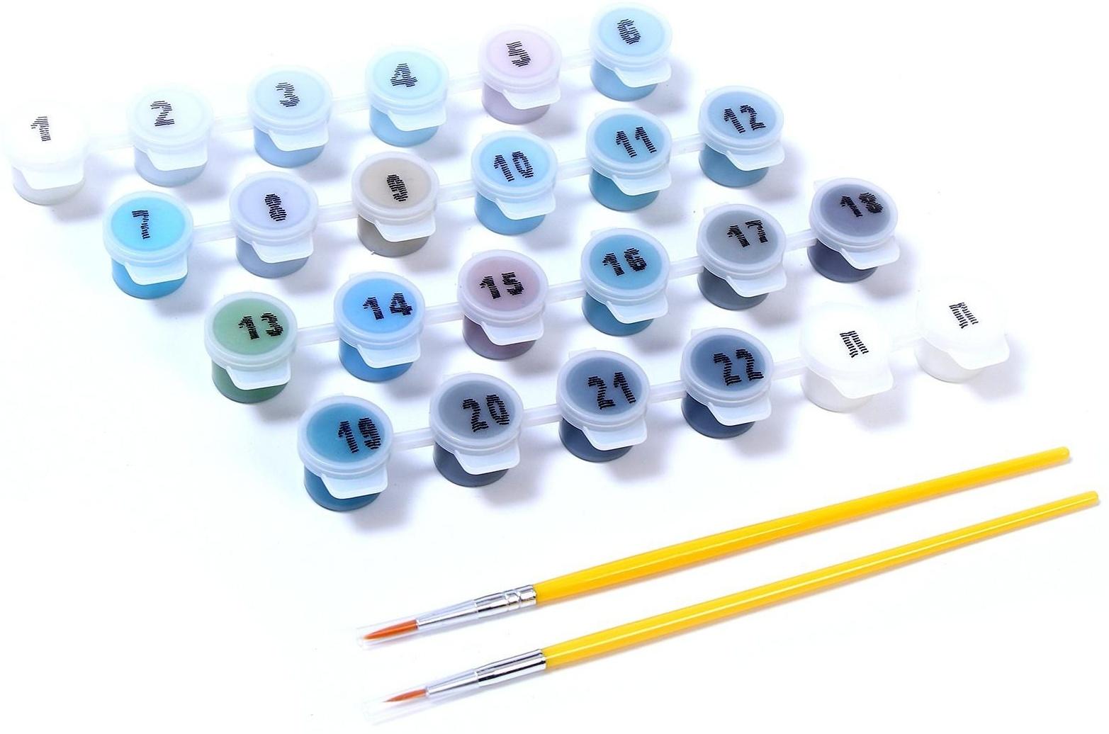 Картина по номерам на картоне 40 × 50 см «Дикое побережье»