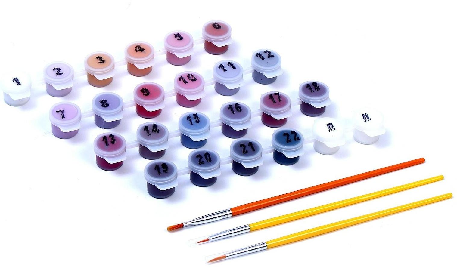 Картина по номерам холст на подрамнике 40 × 50 см «Дорога к солнцу»