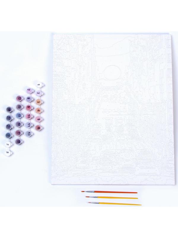 Картина по номерам холст на подрамнике 40 × 50 см «Дорога к солнцу»