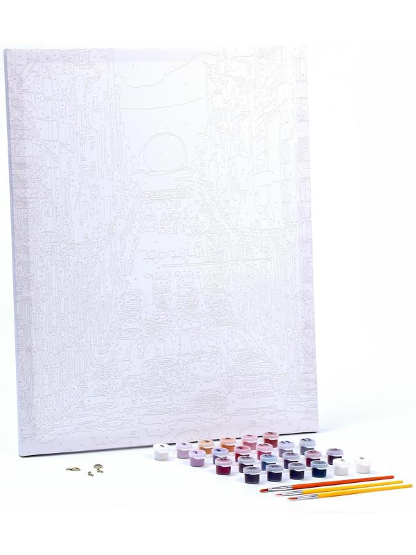 Картина по номерам холст на подрамнике 40 × 50 см «Дорога к солнцу»