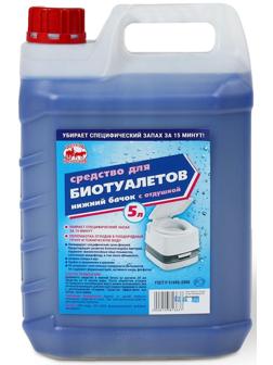 Жидкость для биотуалета нижнего бака «Артель Золотарь», 5 л
