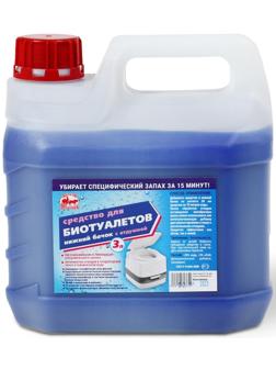 Жидкость для биотуалета нижнего бака «Артель Золотарь», с отдушкой, 3 л