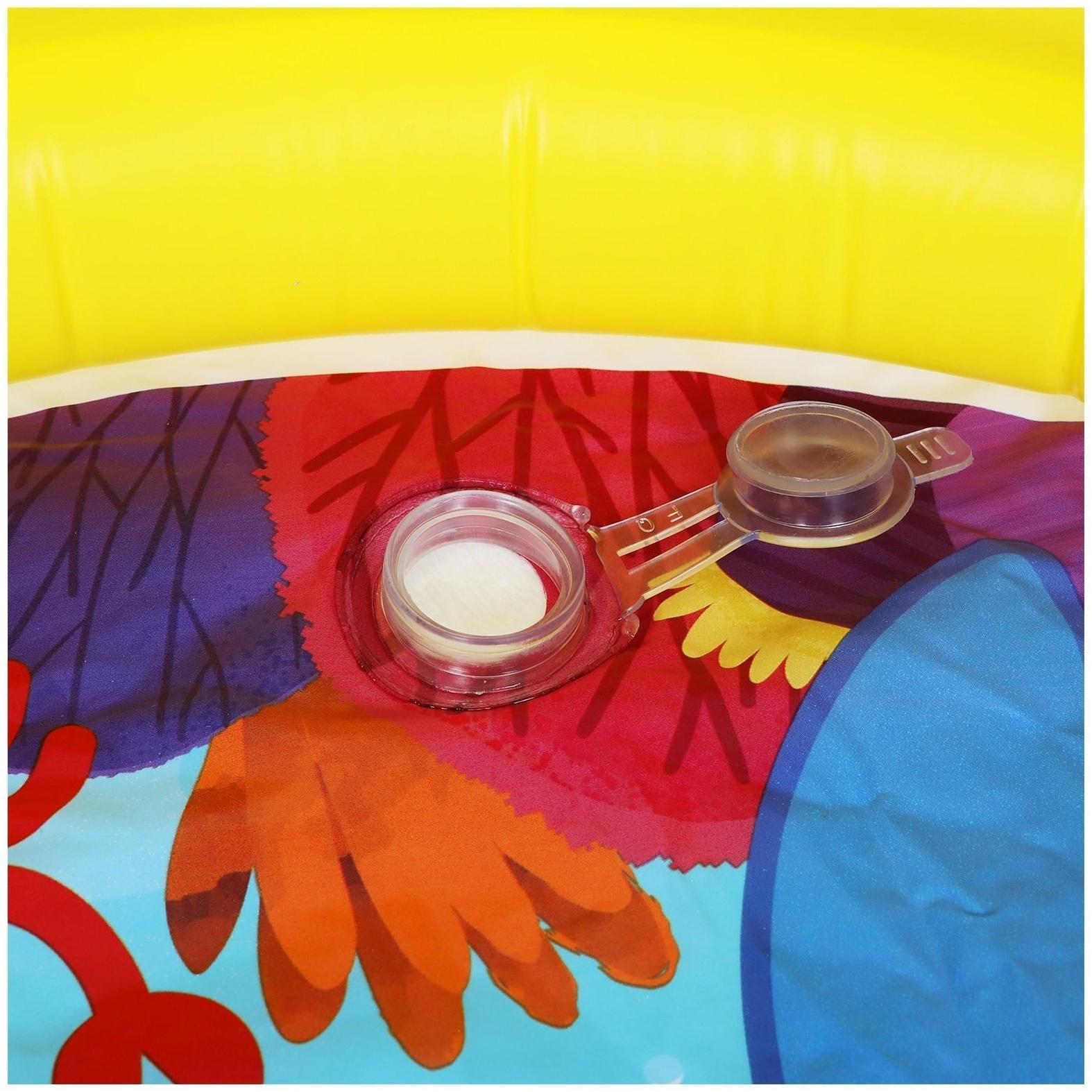 Бассейн надувной «Давай купаться!», 62 х 14 см