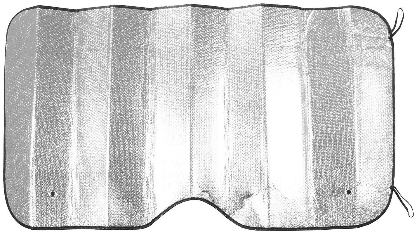 Шторка солнцезащитная Nova Bright, металлизированная, под лобовое стекло, 150 х 80 см