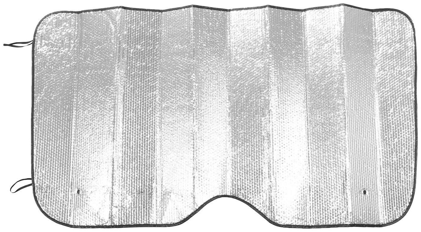 Шторка солнцезащитная Nova Bright, металлизированная, под лобовое стекло, 150 х 80 см