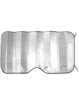 Шторка солнцезащитная Nova Bright, металлизированная, под лобовое стекло, 150 х 80 см