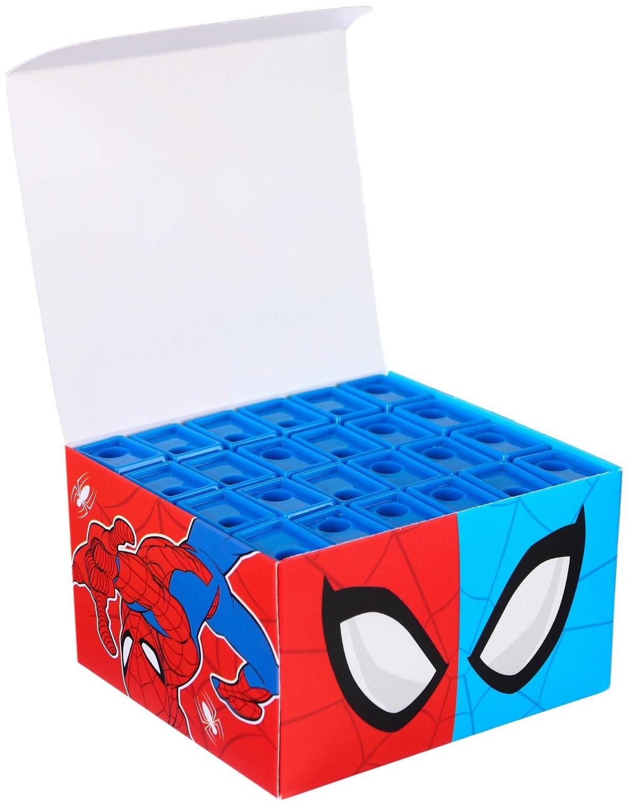 Точилка пластиковая прямоугольная, Человек-паук