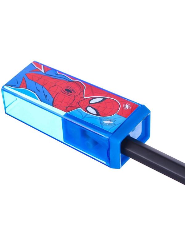 Точилка пластиковая прямоугольная, Человек-паук