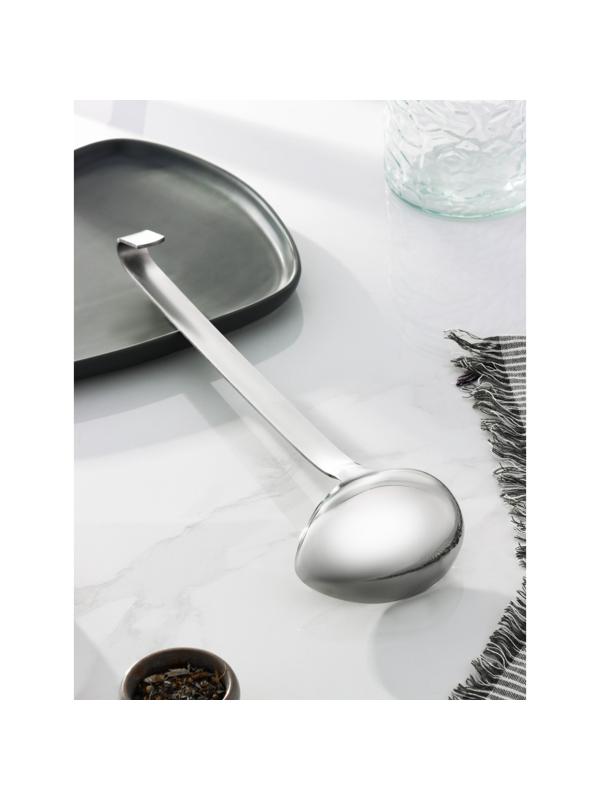 Ложка для соуса из нержавеющей стали Доляна «Индия», 90 мл, 25 см