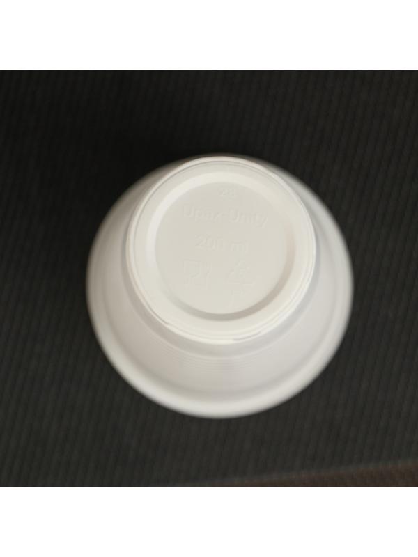 Набор одноразовой посуды на 6 персон «Шашлычный №3», тарелки, стаканы, ножи, вилки, салфетки, зубочистки, цвет белый