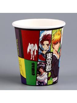 Стакан бумажный «Аниме», 250 мл